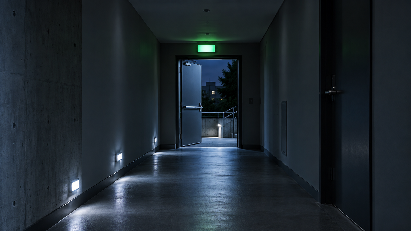 How should a DIALux emergency-lighting calculation coordinate exit signs and final exits? guide cover